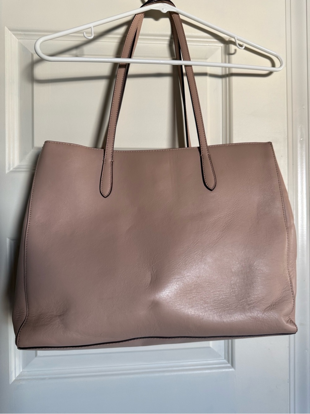 Banana Republic Blush Leather Tote Bag - Women